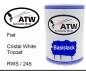 Preview: Fiat, Cristal White Tricoat, RWS / 245: 500ml Lackdose, von ATW Autoteile West.